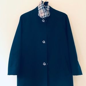 Burberry Trench with Silver Toggles